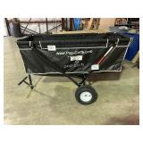 Black Pop Leaf Cart. Display.