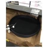 24in Plastic Drain Pans with PVC fittings.