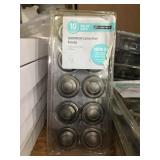 1-3/8"" Accent Knobs Heirloom Silver x10.