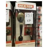 Schlage Dexter Front Entry Handle Set x2.