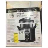 House hold Presto digital pressure canner.