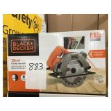 Black and decker circular saw w/ laser.