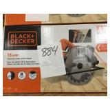 Black and decker circular saw w/ laser.