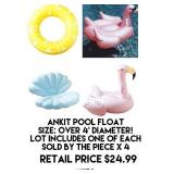 Ankit Assorted Pool Float x 4