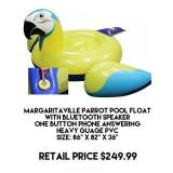 Margaritaville Parrot Pool Float w/Bluetooth