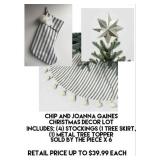 Mixed: Chip & Joanna Gaines Christmas Decor x 6