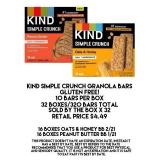 Mix Kind Gluten Free Granola Bars x 32 boxes