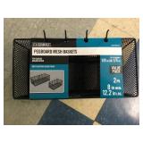 (4) 2pk Pegboard Mesh Baskets