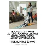 Hoover Smart Wash Automatic Carpet Cleaner