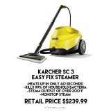 Karcher SC 3 Easy Fix Steamer