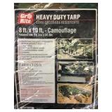 Camouflage Heavy Duty Tarp by the piece x 6