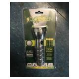 Heavy Duty Go Green LED Flashlight x 6