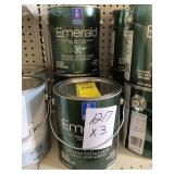 Sherwin Williams Emerald ultra deep base x3