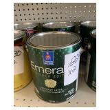 Sherwin Williams emerald interior latex paint x2