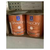 Sherwin Williams snapdry paint by the qt. X4