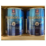 Sherwin Williams resilience paint by the quart x8