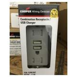 Receptacle/USB charger 20AMP x 10