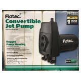 3/4 HP Florence convertible jet pump.