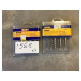 IRWIN Screw extractor sets sells by the set x2