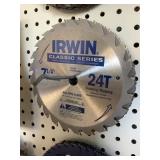 IRWIN Classic 7-1/4in. 24T saw blades x10