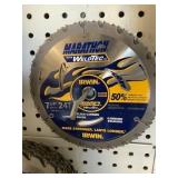 IRWIN WeldTec 7-1/4in. 24T saw blades x9