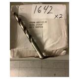 31/64in. HSS drill bits by the box x2