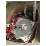 Emery cloth, grinding wheels and more