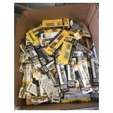 Drill bits, jigsaw blades, taps and dies