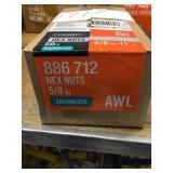 Everbilt 5/8in-11 Galvanized Hex nuts.