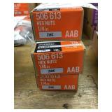 Everbilt 1/4in-20 hex nuts by the box x5