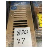 4in x 12in Floor Register x7.