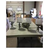 Kichler 45284AP Four Bulb Vanity Light Pewter.