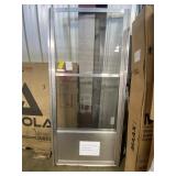 36" Single Self Storing Storm Door