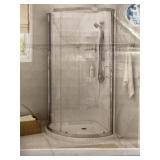 34" x 34" x 76" Shower Kit