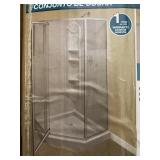 38" x 38" x 74" Shower Kit