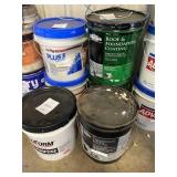 Mixed Joint Compound & Roof Coating x 6
