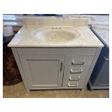 37" Vanity Top w/Base