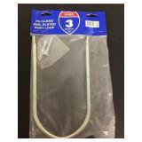 Zinc Plated Post Loop by the Case