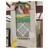 14x25x1 Furnace Filter box