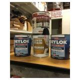 mixed lot paint gallons x 4