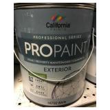 1 gal Exterior Semi Gloss Paint x 4