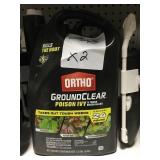 1.33gal Ortho Ground Clear x 2