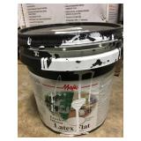 2 gal bucket Int/Ext Latex Flat White Paint