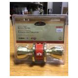 Front and Back Keyed Entry Doorknob x 8
