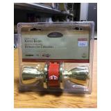 Front and Back Keyed Entry Doorknob x 8