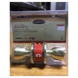 Front and Back Keyed Entry Doorknob x 6