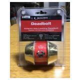 Exterior Key Locking Deadbolt x 6
