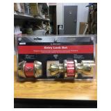 Exterior Entrance Door Knob & Deadbolt set x 6