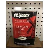 six bottles 1 QT Lemon Oil