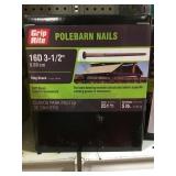 5lb box 16D 3-1/2" Pole Barn Nails x 3